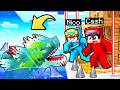 SECURITY HOUSE vs MUTANT SHARKS in Minecraft!