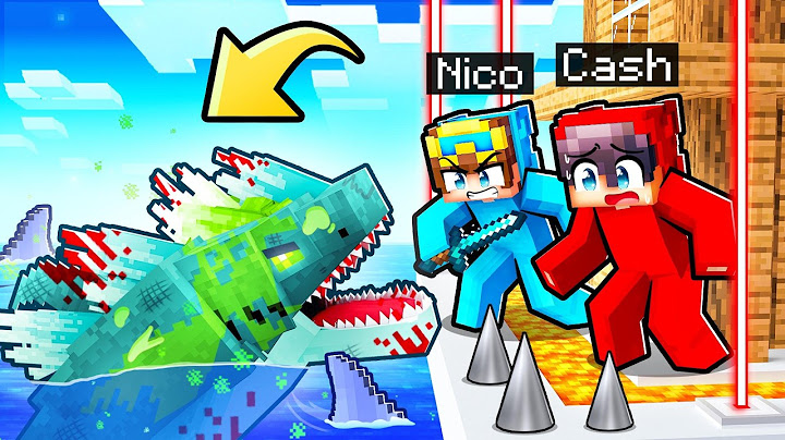 SECURITY HOUSE vs MUTANT SHARKS in Minecraft!