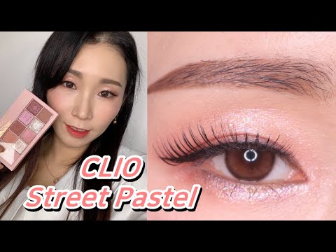 ENG 쿨톤 섀도우 팔레트 클리오 섀도우 팔레트 6호 스트릿파스텔 프로 아이 팔레트 CLIO PRO EYE PALETTE 6 STREET PASTEL COOL TONE MAKEUP