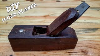 How to build small wood planer | Making a small carpenters hand-made wood planer [wood planer]