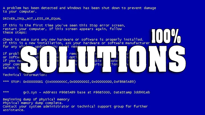 How to fix Blue screen Errors in windows 7,8 all computing format [Permanent Solution]