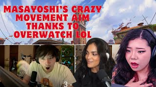 Masayoshi's Crazy Movement Aim in Valorant improved because of OverWatch ft. Sydeon & Tenzin