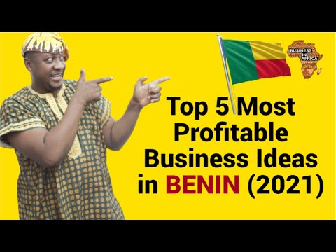 Top 5 Most Profitable Business Ideas in Benin (2021), SMALL BUSINESS IDEAS IN BENIN