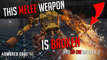 The STRONGEST Weapon in Armored Core 6 That You Dont Know About! 11k+ DMG!