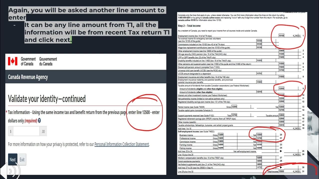How to create my cra account for individuals youtube