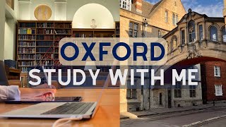 1.5HOUR STUDY WITH ME (NO BREAKS) | Library sounds | Taylorian Library | University of Oxford