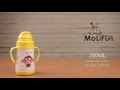 MoliFun魔力坊 不鏽鋼真空兒童吸管杯/學習杯260ml-淘氣象(MJ0529B) product youtube thumbnail