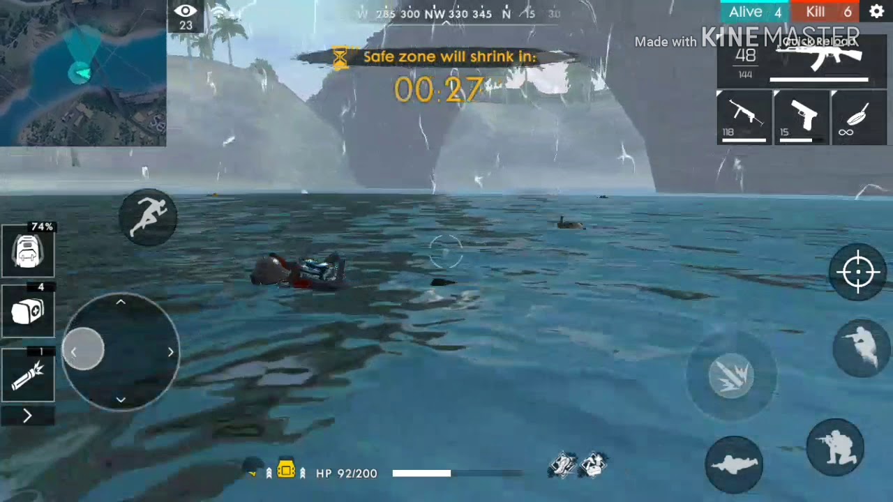 FREE FIRE - A SAFE TROLOU!!!