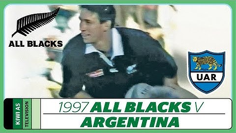 1997 | All Blacks v Argentina highlights - Match 2 of the season