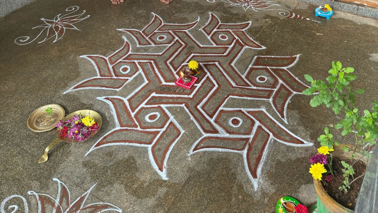 DAY 5 shree vratham muggu | dhanurmasam muggu | margazhi | 