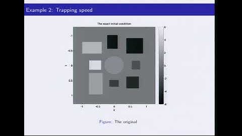Prof. Gunther Uhlmann | C1 - Photoacoustic and Thermoacoustic Tomography II