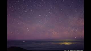 Stars In Front Of The Clouds Or Deep-Space Waves?