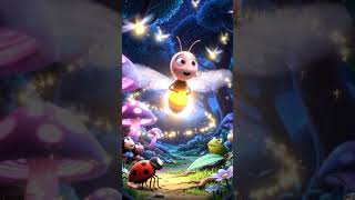 The Firefly Who Couldn't Glow ✨😢 #shorts #animation #cartoon #kids #moralstory #kidsshorts