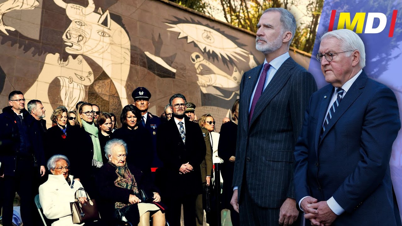 🕊️ Германия приносит извинения в Гернике: исторический жест в ответ на нацистские бомбардировки в...