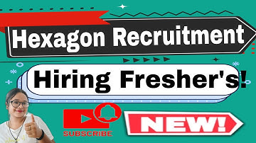 Hexagon Off Campus 2023 Registration : Hiring for Freshers as Software Engineer