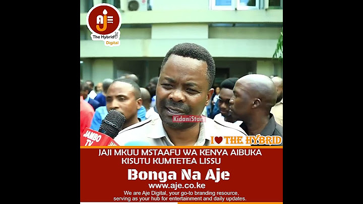 JAJI MKUU MSTAAFU WA KENYA AIBUKA KISUTU KUMTETEA LISSU
