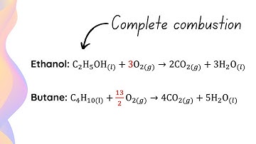 Combustion of Alcohols: Theory and Practical // HSC Chemistry