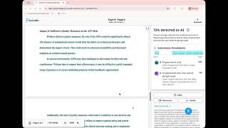 How to Open & Download the Turnitin AI Writing Report - USU Faculty Resource