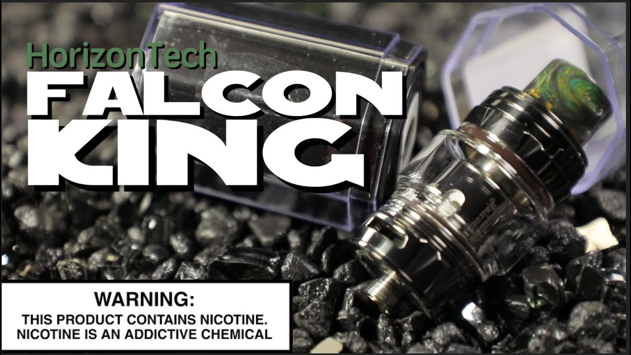 Falcon King Sub ohm 6ml Tank by Horizontech ~Vape Sub-ohm Tank Review~