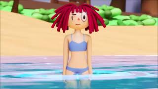 The Amazing Digital Circus Ragathas Bikini Scene Closeups Ep. 7 - Beach Episode