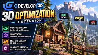 Gdevelop Advance Optimization Extension | Advance 3d Optimization Extension | GDevelop 