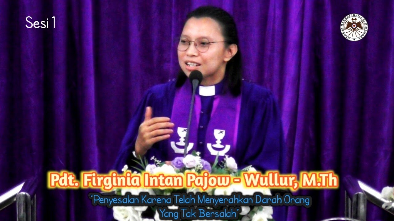 RENUNGAN KHOTBAH IBADAH  HARI MINGGU (MATIUS 27 : 1 - 10) JEMAAT GMIM MARANATHA SARONGSONG 1