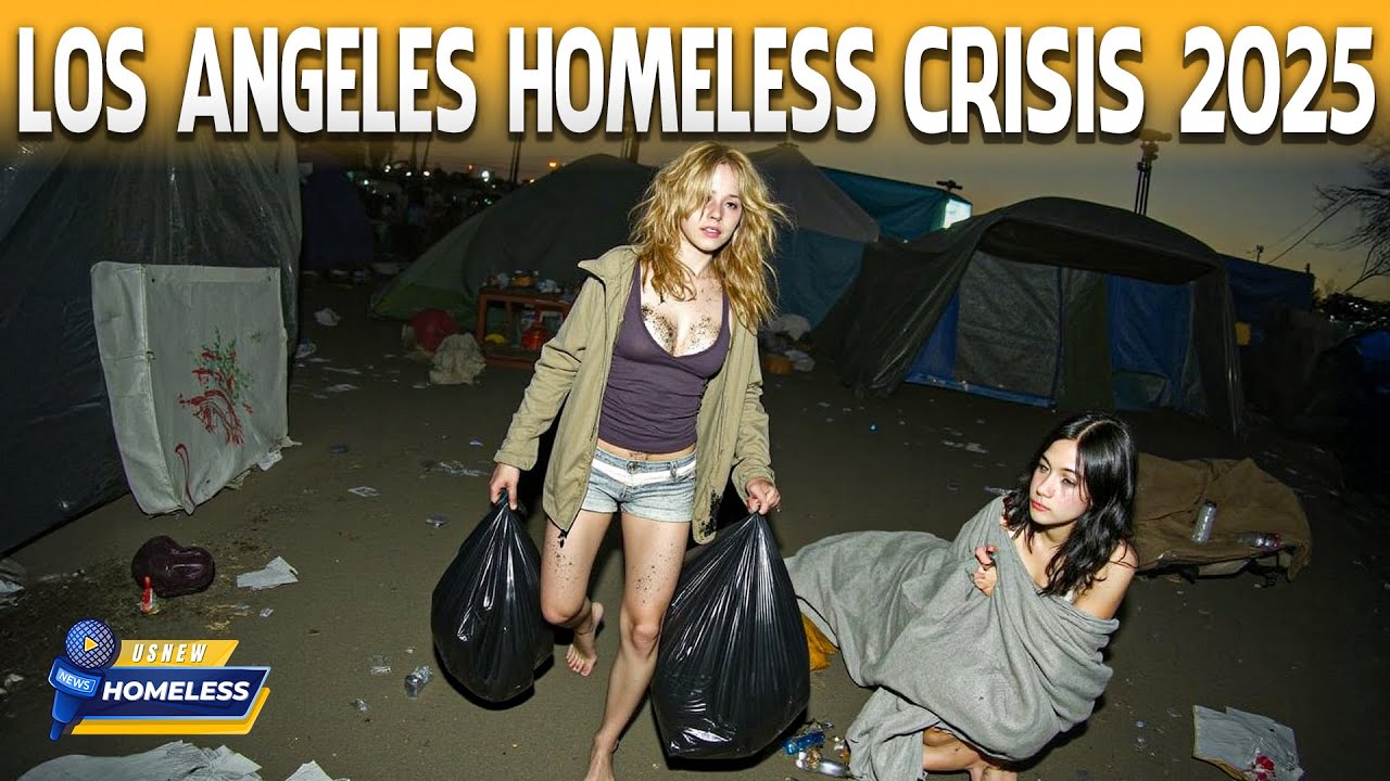 Los Angeles Homeless Crisis 2025: Skid Row and the Dark Reality of Street Life | Homeless in America