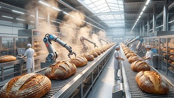 Inside the Bread Factory: How 200,000 Loaves Are Made Every Day (Full Process)