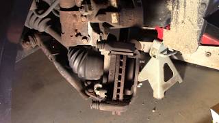 Replacing Front Brakes and Rotors on 2008 Pontiac G5 (and similar GM cars)