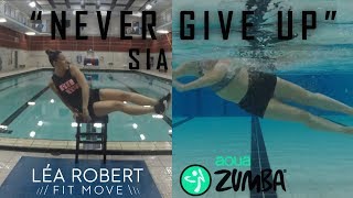 AquaZumba 'Never Give Up' Underwater  Lea Robert