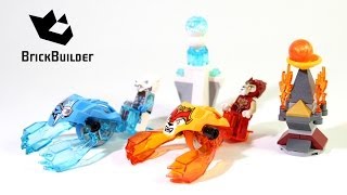 Lego Chima Speedorz 70156 Fire Vs Ice Build and review
