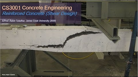 Analysis and Design of Shear Reinforcement in a Reinforced Concrete Beam