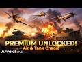 PREMIUM UNLOCKED! 💰 I’m RIPPING Through Enemies in War Thunder’s Air &amp; Tank Chaos!🔥 | Arvoxil LIVE