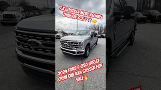 Ford F-250 Super Duty Showdown: 2024 Lariat Crew Cab 4x4 in Silver