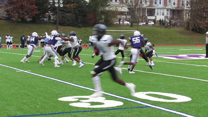 Perkins pass to Webster-Brown Pallotti/Mount St. J...