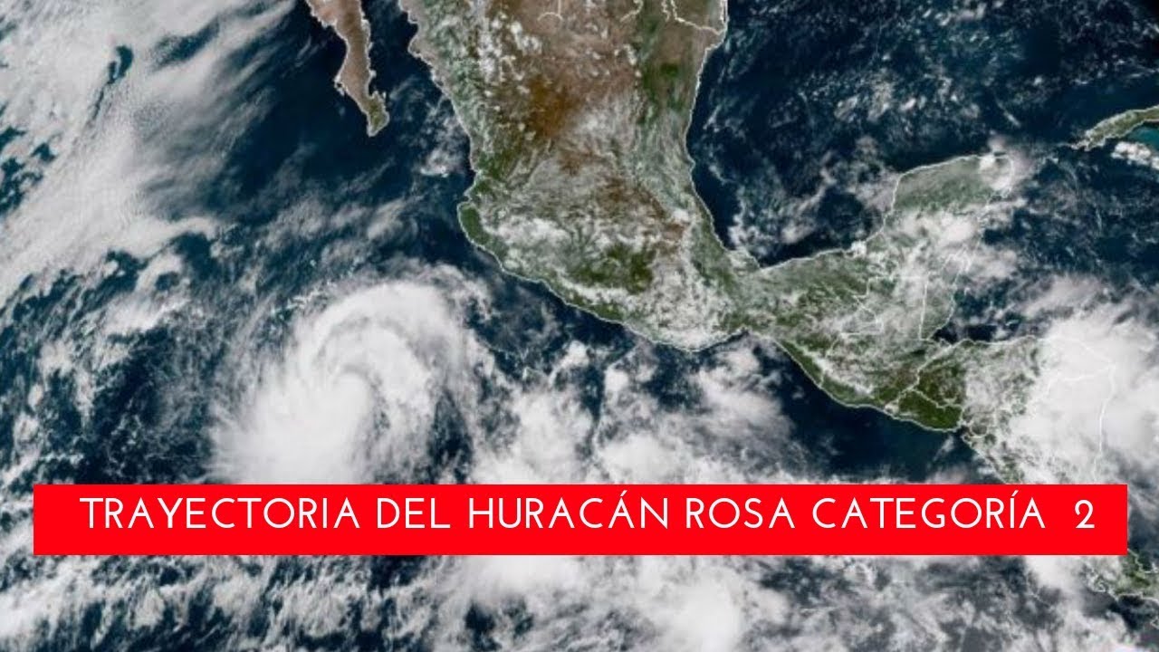 PATH OF HURRICANE ROSA CATEGORY 2 ultima hora pr