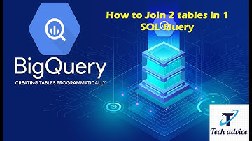 How to join two table in BigQuery  | How to Join 2 tables in 1 SQL Query