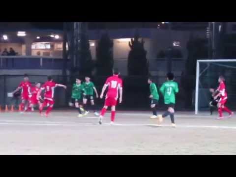 東區vs九龍木球會(2014.12.13.青少年足球U13甲組聯賽)之入球0:1