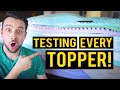 Testing Amazon Mattress Toppers - BLIND TEST!