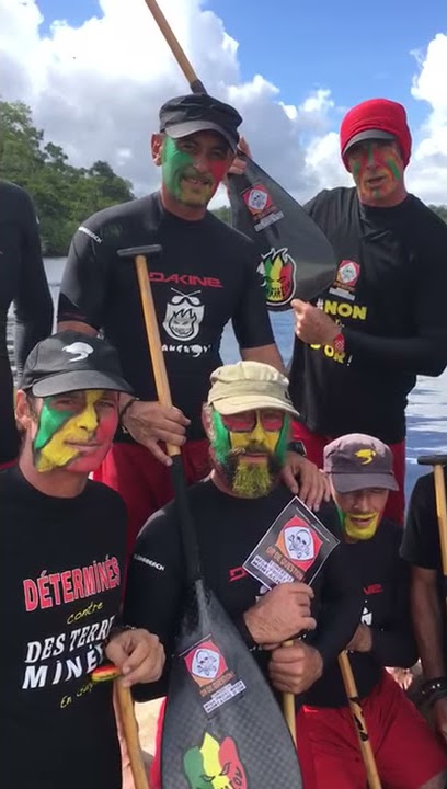 Les Cariacou rament contre la Montagne d'Or