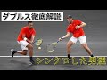 【ダブルス戦術】前後の動きを制する,ダブルスの極意 N.キリオス・J.ソック vs G.ディミトロフ・D.ゴファン 〜LaverCup2021開催記念〜