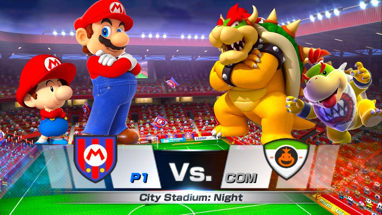 Mario Sports Superstars Tournament Mario & Baby Mario Conquer the Flower Cup