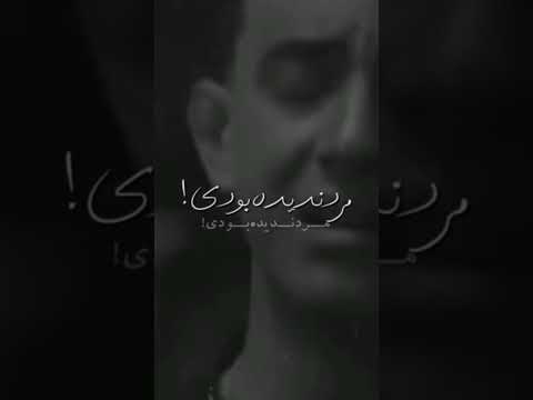 کاش ی بار دیگه چشاتو موقع رفتن میدیدم مهراب الوداع