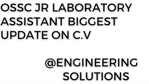 biggest update for all shortlisted jr laboratory assistant candidates.. must watch