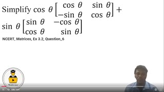 Class 12 NCERT Maths | Ch 3: Matrices| Ex 3.2 Q6 Solution screenshot 5
