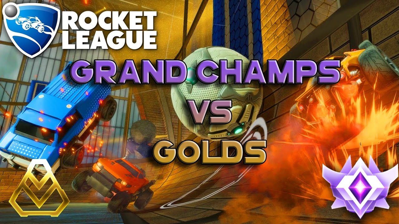 Grand Gold Rl Rocket League - Grand Champs vs Golds - Ranked - YouTube