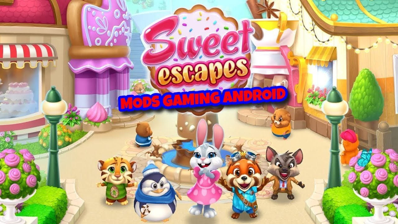 Sweet Escapes Геймплей для Android ВСЕ УРОВНИ