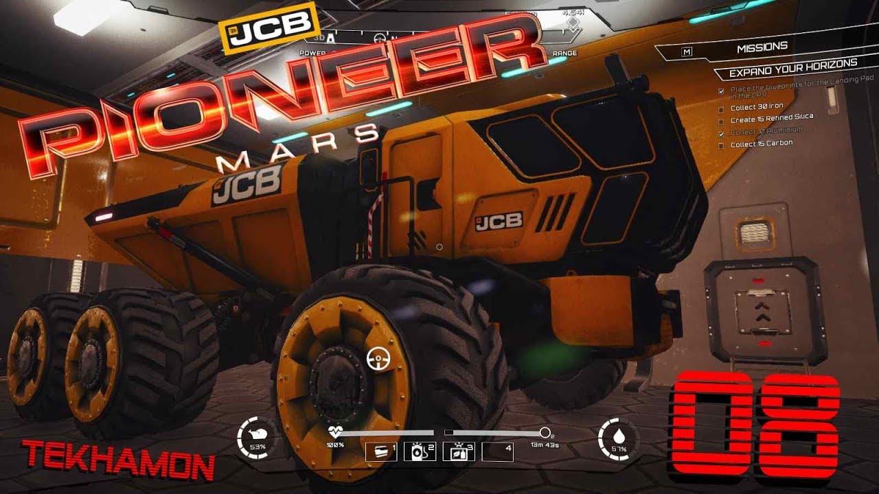 jcb pioneer mars resource locations