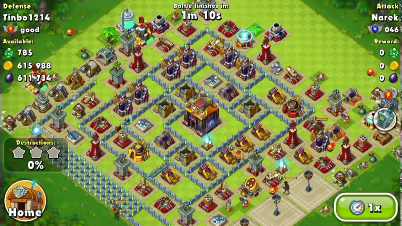 Jungle Heat - 615 k gold and 432 k oil stolen