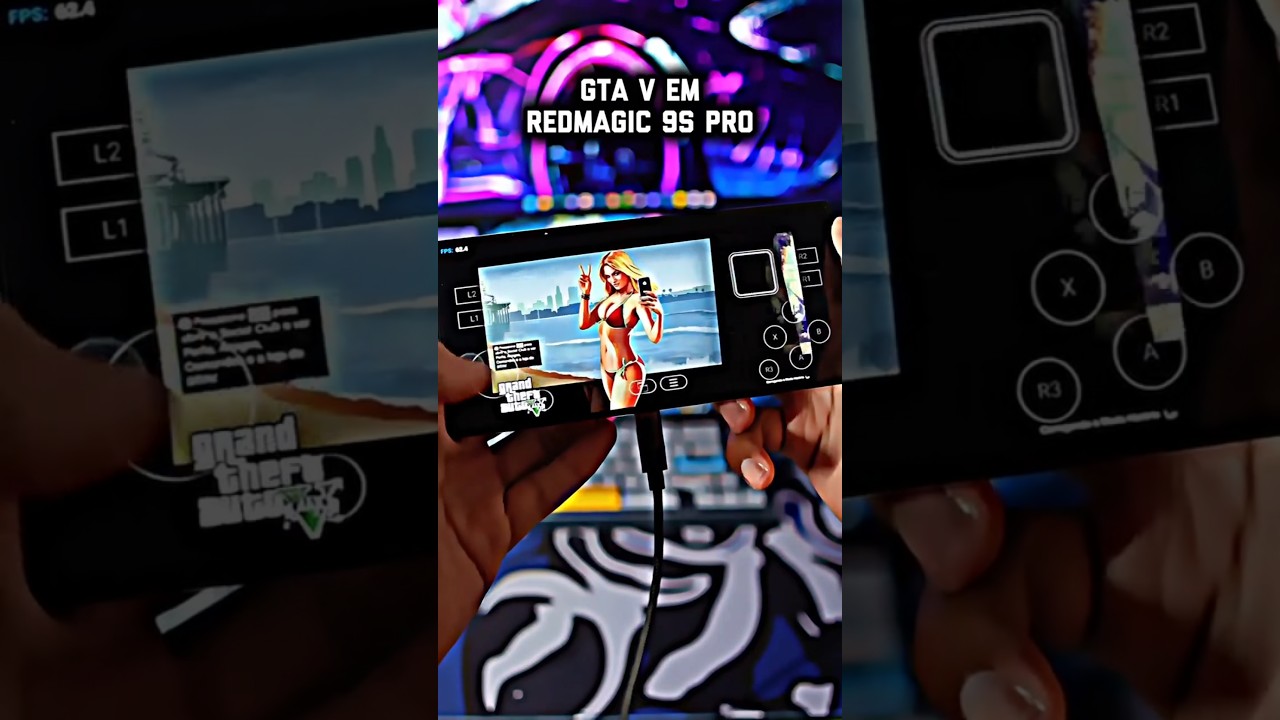 Winlator GTA 5 Android Device shock 